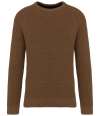 NS911 Chunky Knit Sweater Toffee colour image